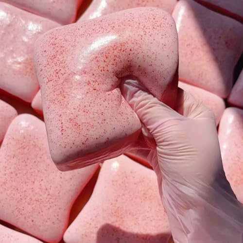 Strawberry toast squishy 4.3 inch sticky slow rising bread squeeze food squishy
