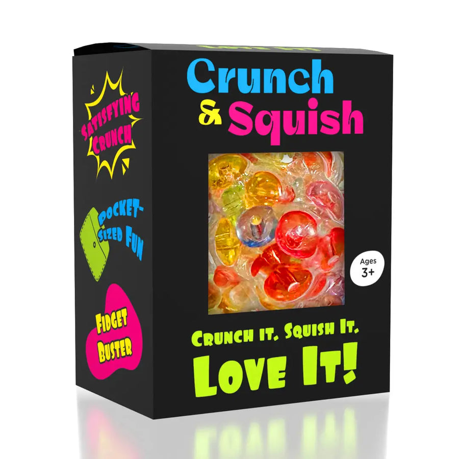 Crunchy squishy stress ball assorted sensory fidget toy