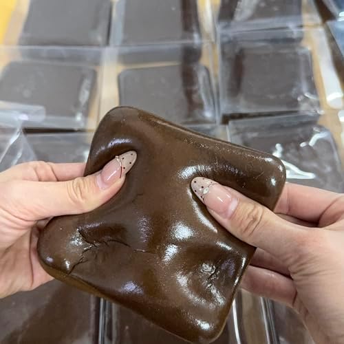 Chocolate toast bread squishy slow rising foam squeeze toy