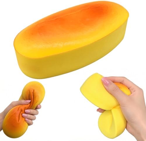 Jumbo cheese bread squishy 7.87 inch giant slow rising butter bread squeeze food squishy