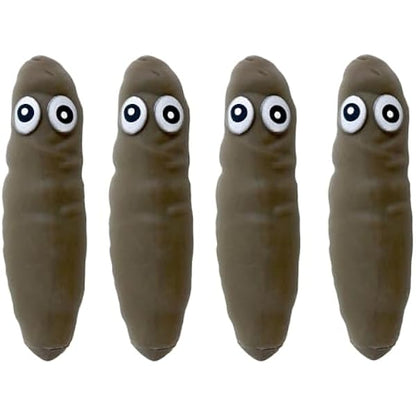 Squishy poop 4 pack novelty gag fidget set