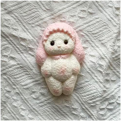 Rabbit taba squishy soft silicone kawaii sensory fidget toy