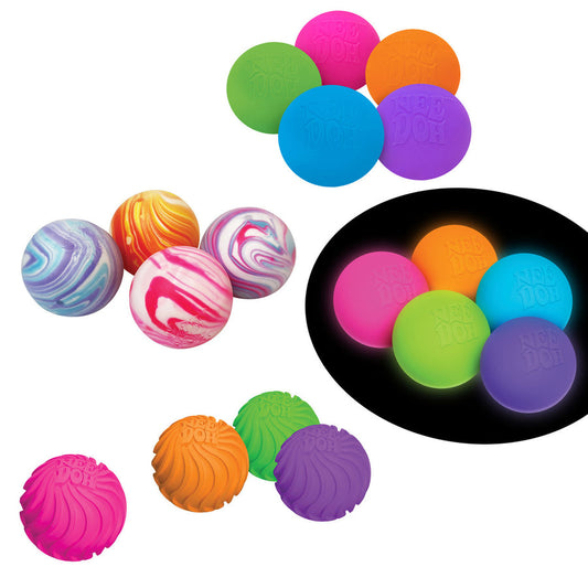 Mini squishy stress ball fidget toy assorted colors